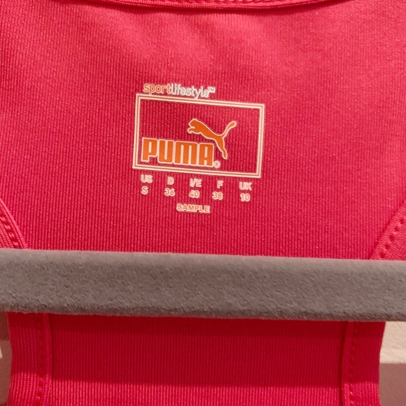 Puma Sport Lifestyle Tank Pink Size Small - Picture 3 of 6
